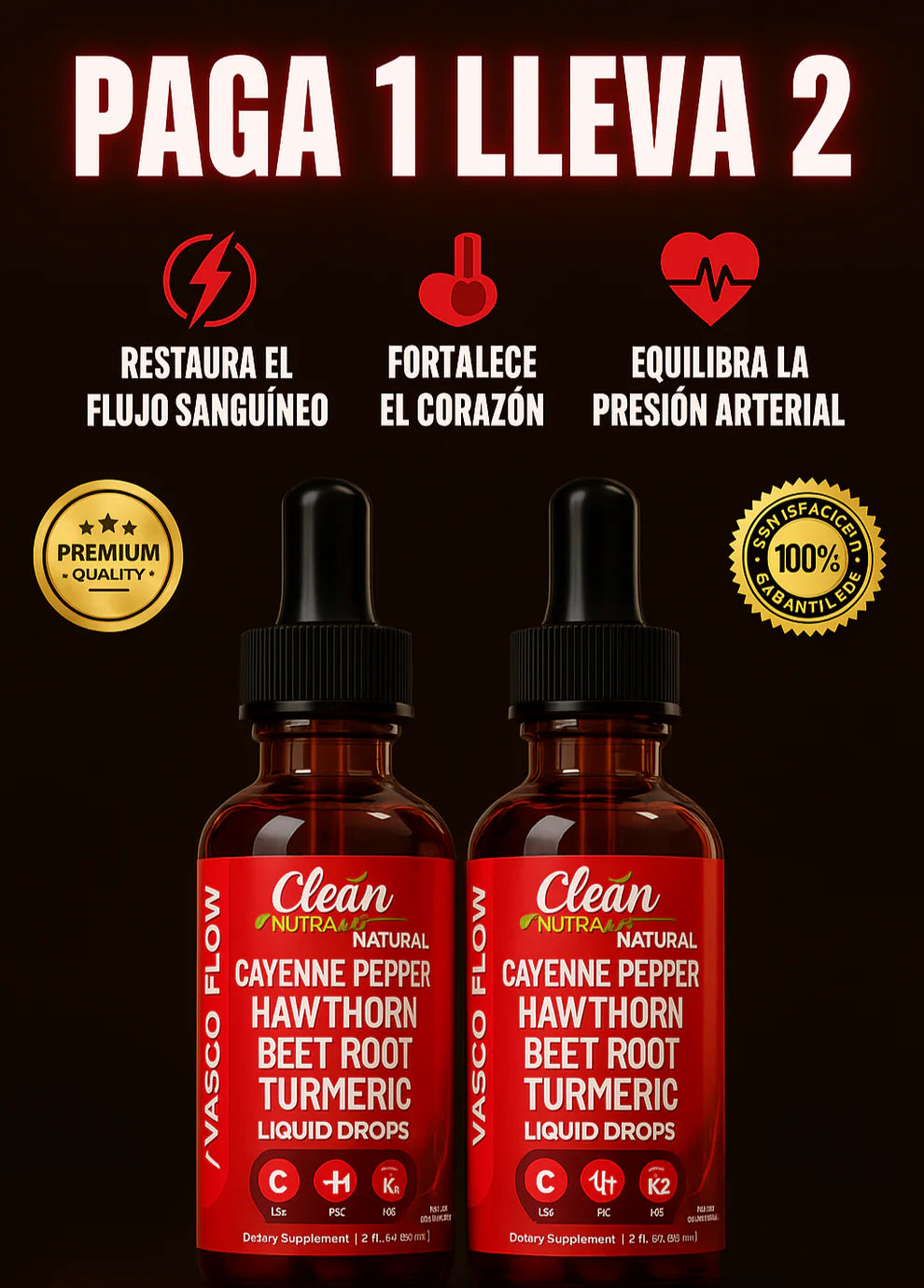 Clean Nutra - Vasco Flow™ 2x1