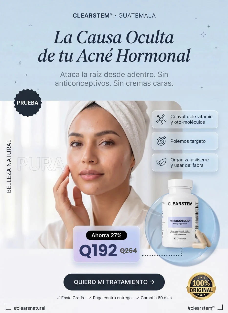 Mindbodyskin Elimina el Acné Hormonal Desde la Raíz