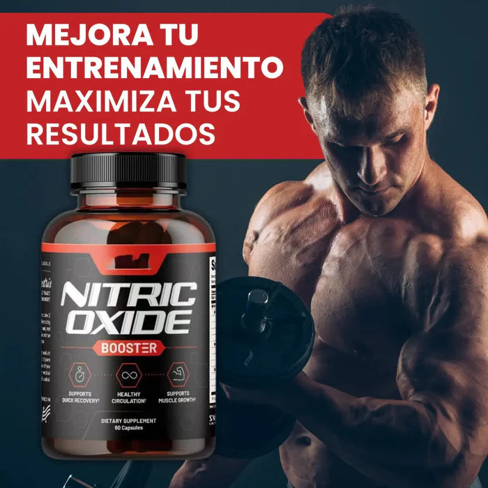 🔥NITRIC OXIDE – EXPLOSIÓN DE ENERGÍA, FUERZA Y RESISTENCIA MÁXIMA 🚀💪🔥