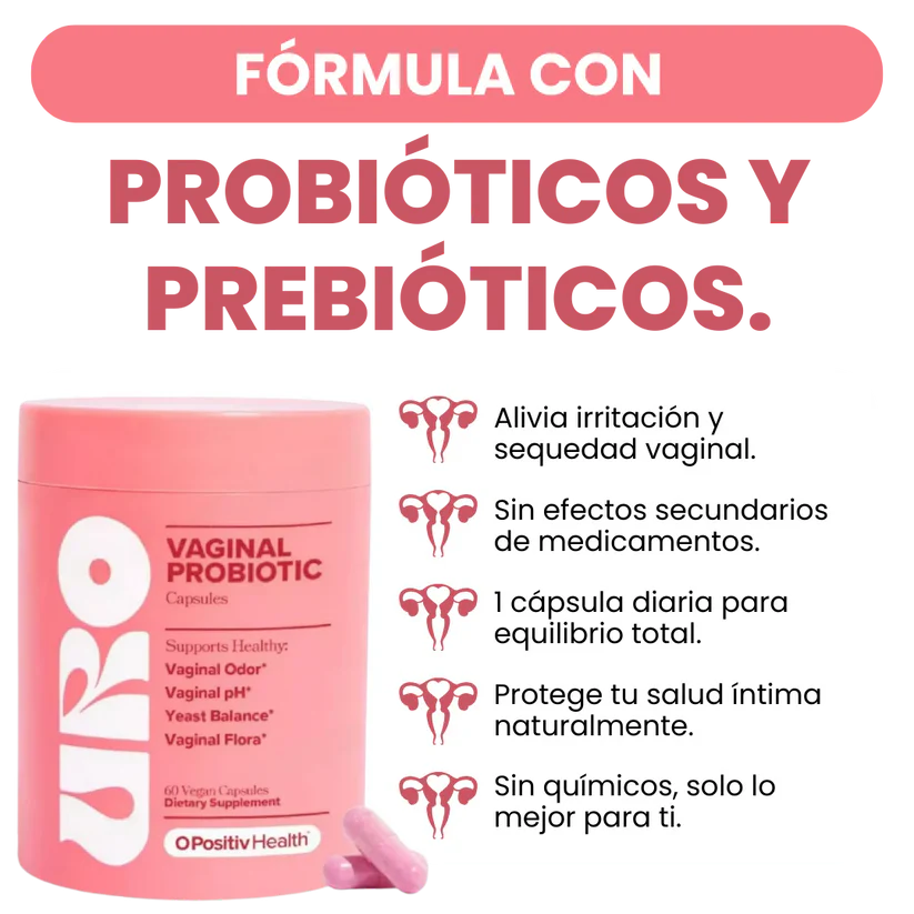 URO probio™ - Salud Íntima y Tu Confianza Plena Día a Día
