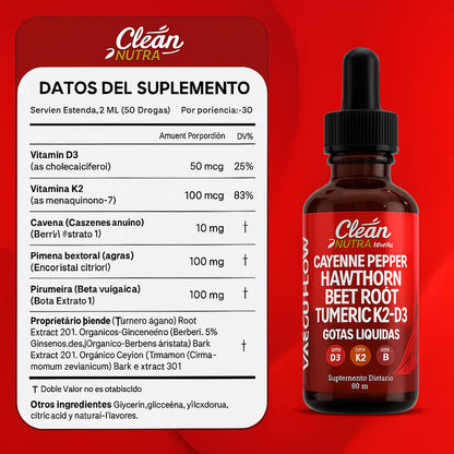 VASCU GLOW ⚡ El impulso que reactiva tu energía, tu fuerza y tu confianza