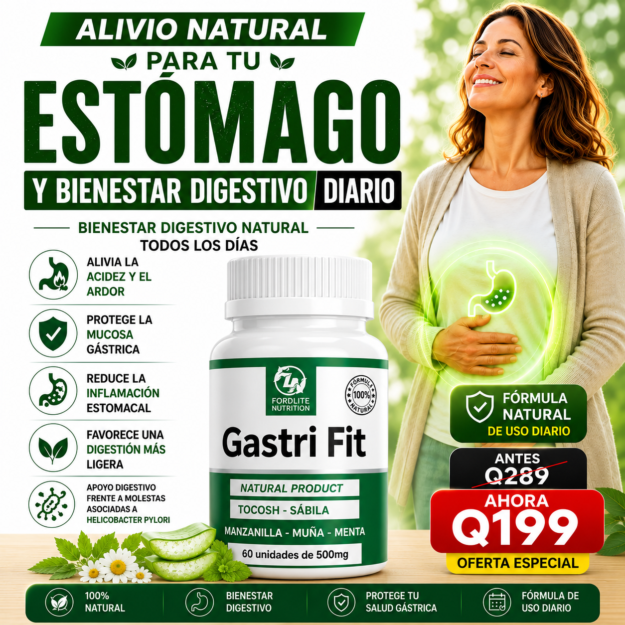 Gastri Fit | Fórmula Natural para tu Estómago