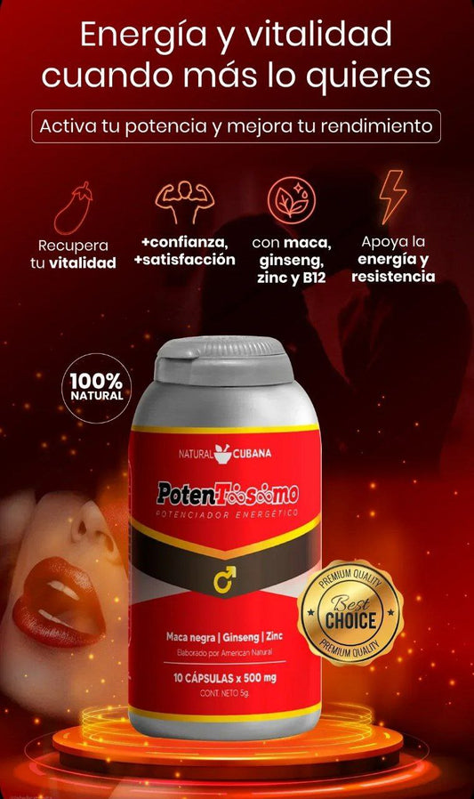 Potentíssimo ProEnergy – Máximo Rendimiento Masculino