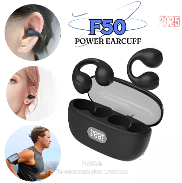 🎧AURICULARES ÓSEOS F50 POWER 2025 CON PANTALLA - RESISTENTES AL AGUA + ENVIO GRATIS!🎁