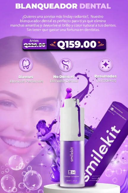 Smilekit -  Blanqueador Dental