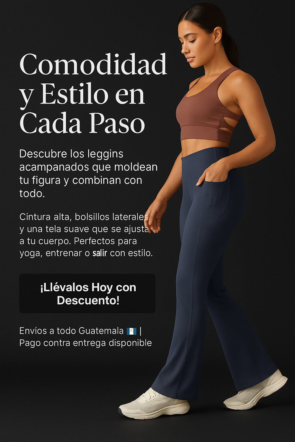 Leggins Deportiva Acampanada