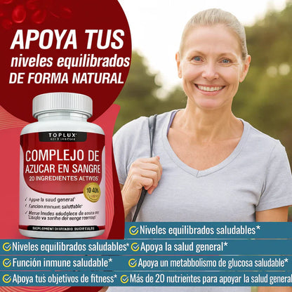 Blood Sugar – regula tus niveles de azúcar y mejora tu energía - OFERTA 2X1