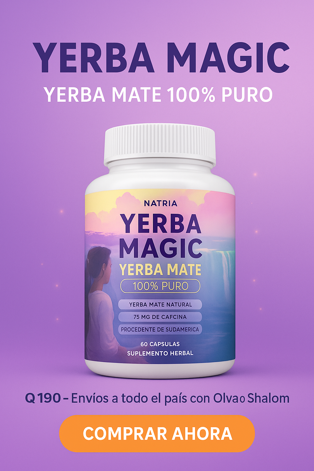 YerbaMagic Capsulas - Pierde Peso de Forma Natural y Real
