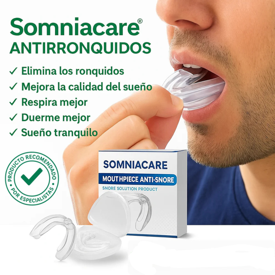 Somniacare® Duerme y Descansa Sin Ronquidos