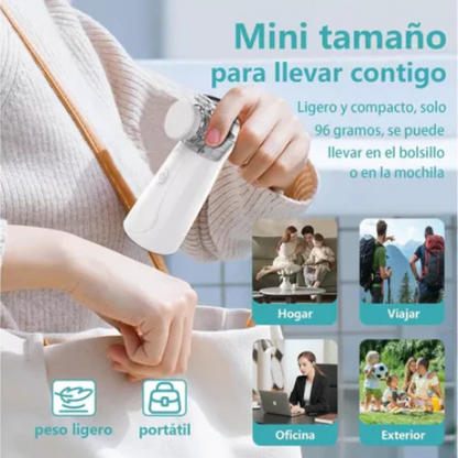 Nebulizador™ Ultrasónico Silencioso – Ideal para Adultos y Niños
