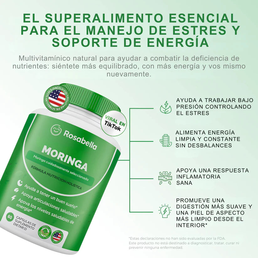 Rosabella Moringa™️ | La forma más simple de sentirte bien todos los días.