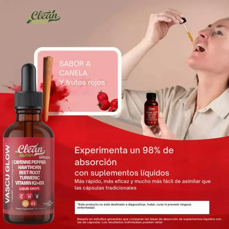 VASCU GLOW ⚡ El impulso que reactiva tu energía, tu fuerza y tu confianza