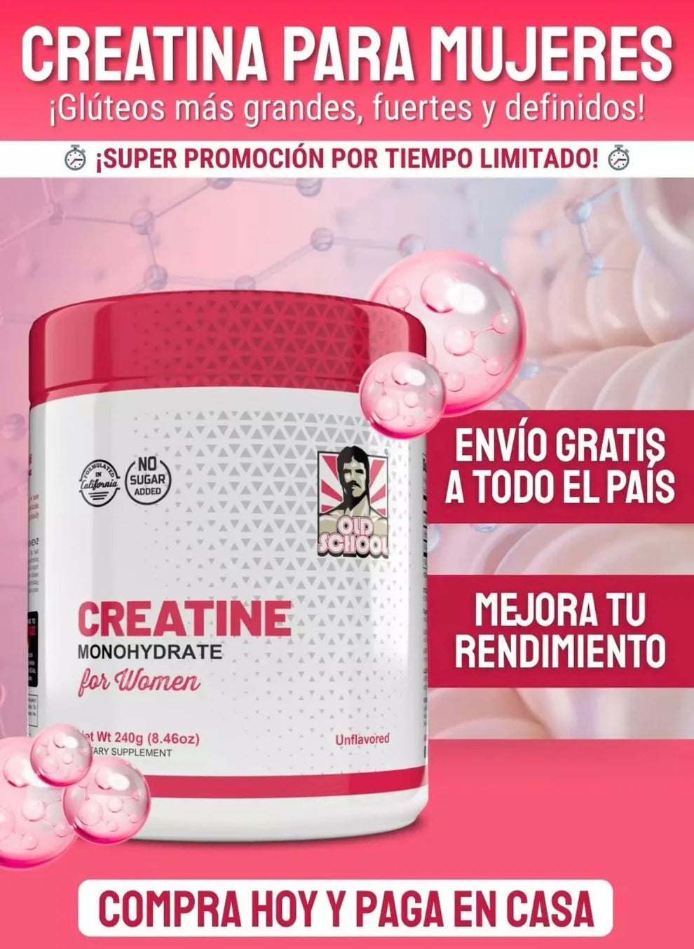 creatina Formula Para Glúteos