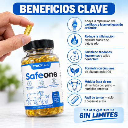Safebone® — Alivia de forma natural la inflamación de articulaciones para recuperar movimiento cómodo y sin dolor