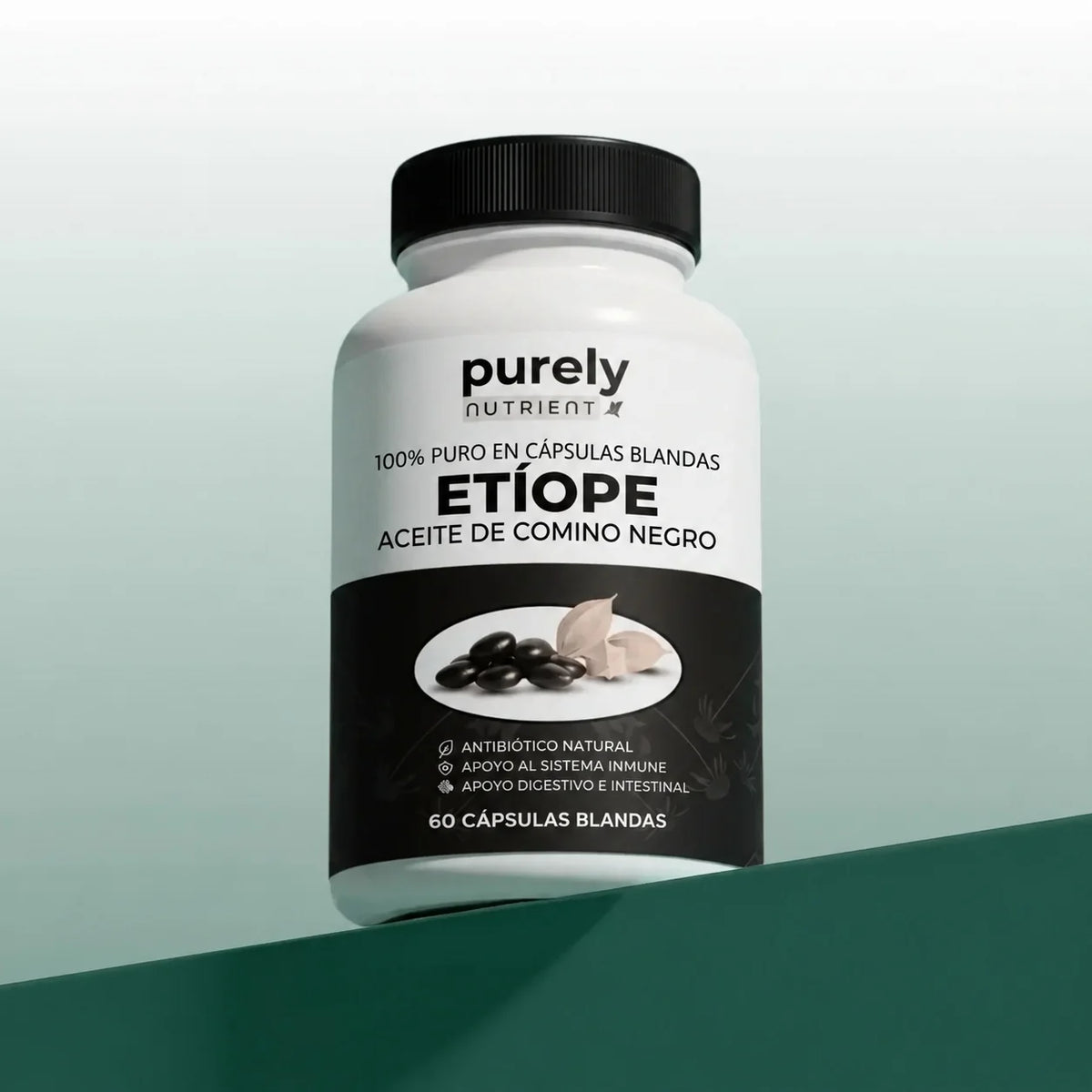 Purely Nutrient Aceite Etíope De Semilla Negra