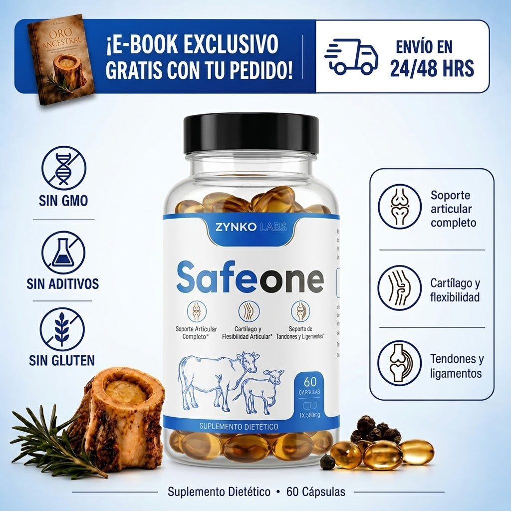 Safebone® — Alivia de forma natural la inflamación de articulaciones para recuperar movimiento cómodo y sin dolor